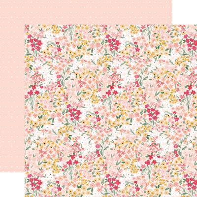 Echo Park Welcome Baby Girl Designpapier - Dreamer Floral